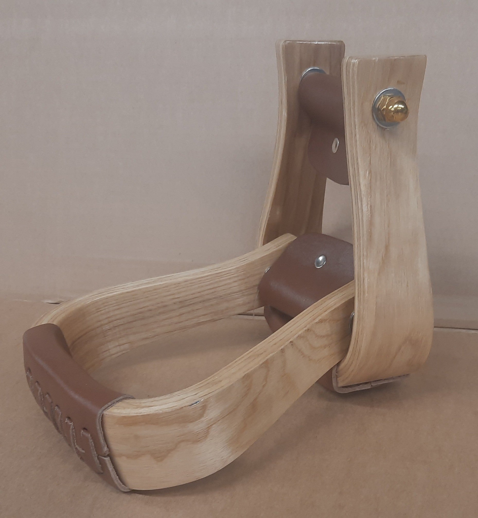 Wooden stijgbeugels