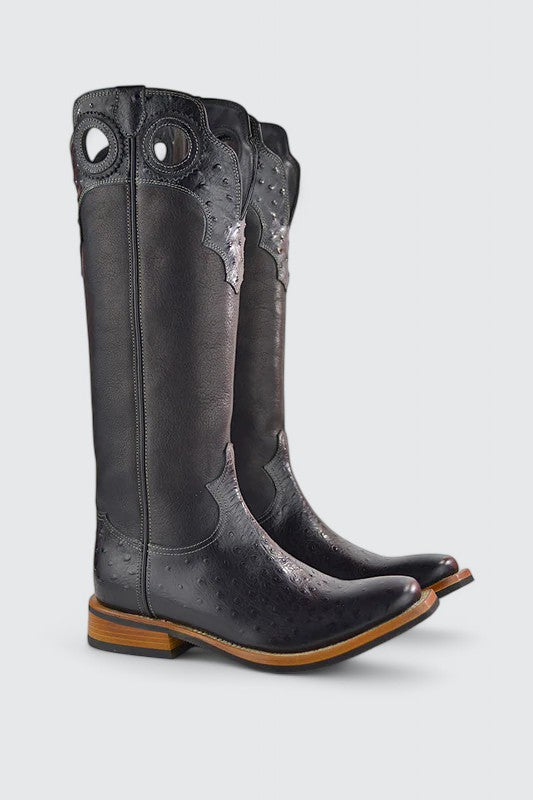 Pecos Struisvogel Zwart