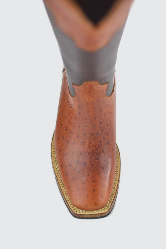 Pecos Struisvogel Cotto-Donkerbruin