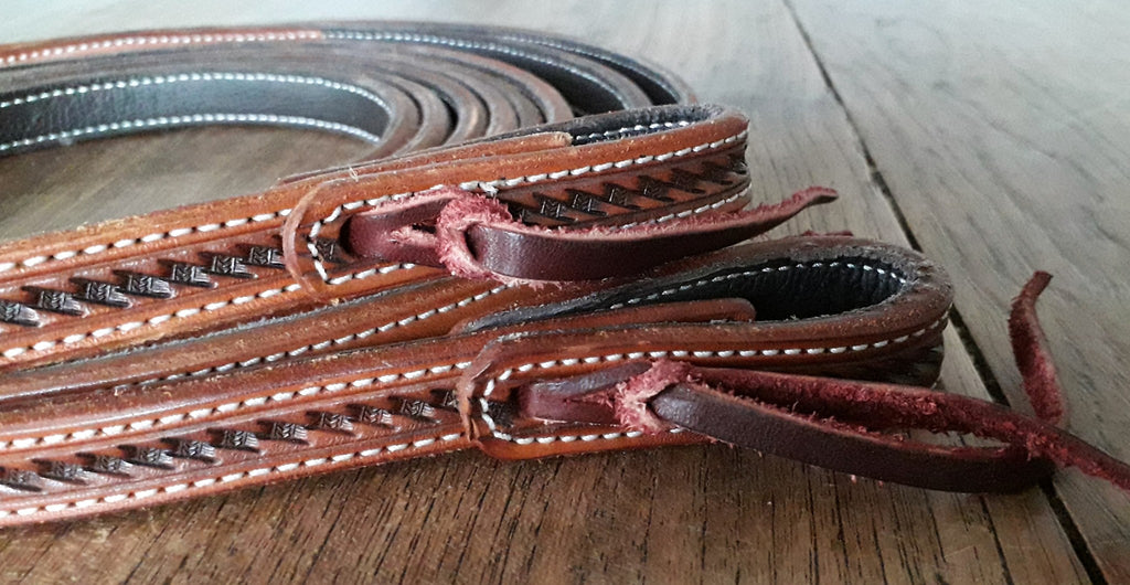 Leder teugels