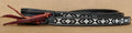 Leder teugels met beads