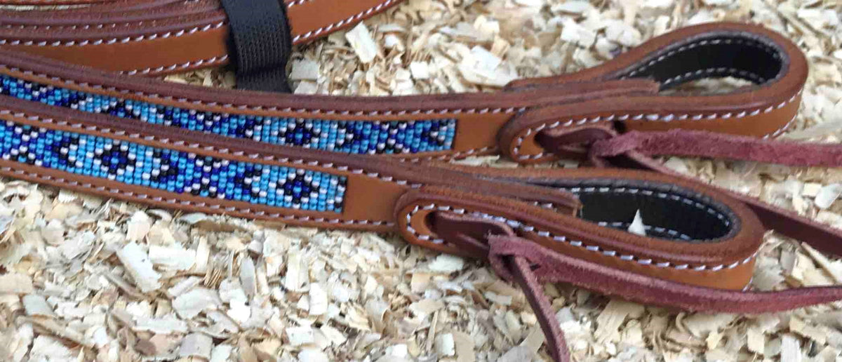 Leder teugels