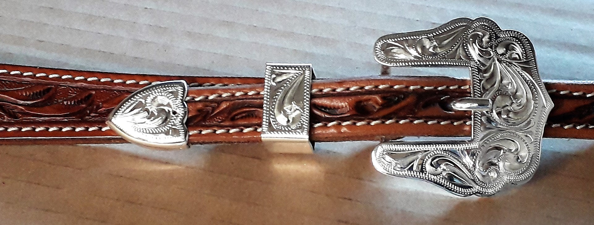 Hansen zilver buckle set