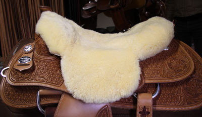 Seat cover real wool
