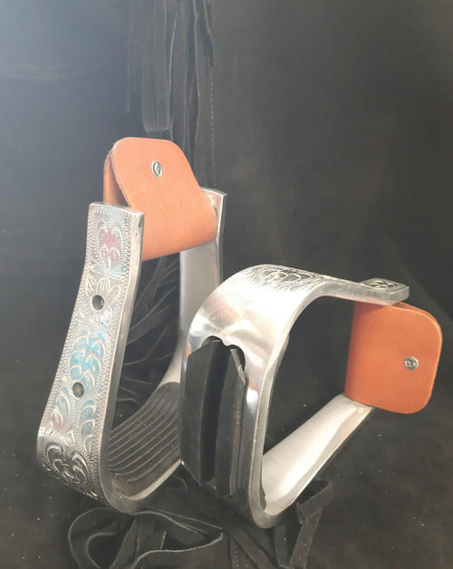 Aluminum barrel stijgbeugels