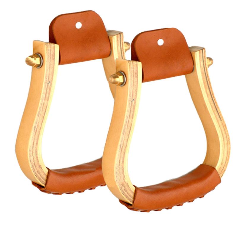 Wooden stijgbeugels