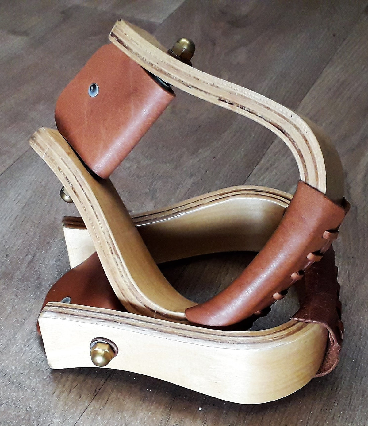 Wooden stijgbeugels