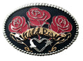 Zilver buckle “Wild Rose”
