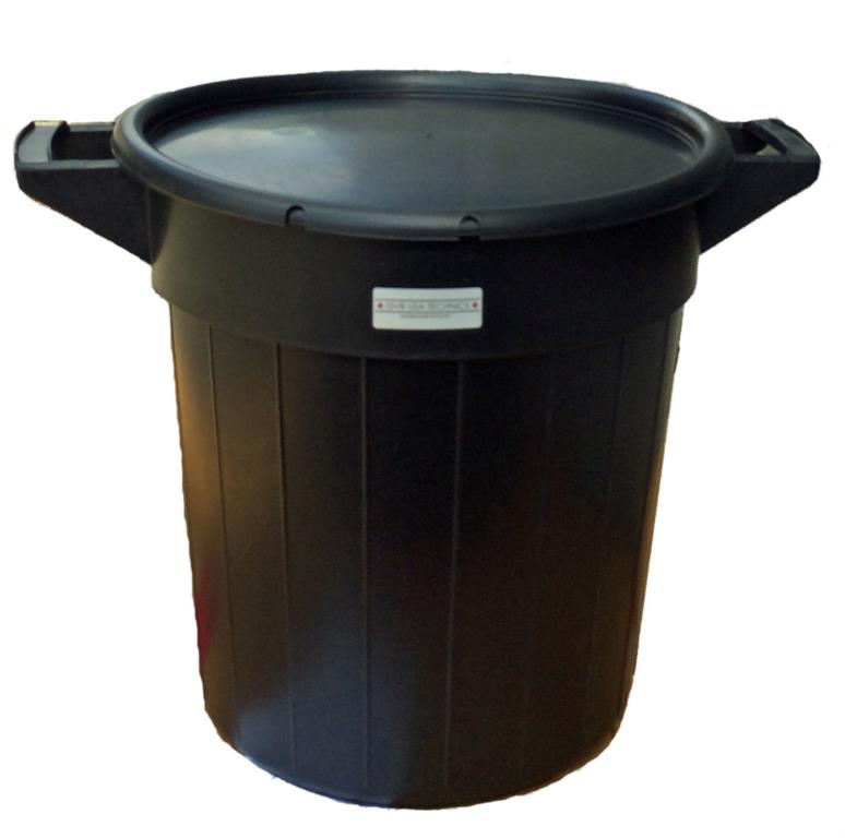 Feed barrel met lid