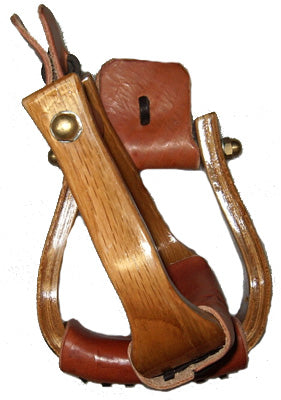 Wooden stijgbeugels