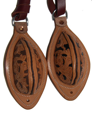 Leder bucking rolls