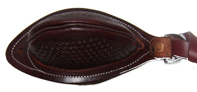 Leder bucking rolls