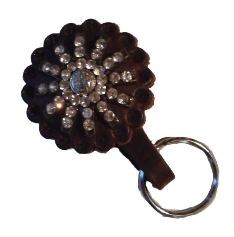Leder keychain
